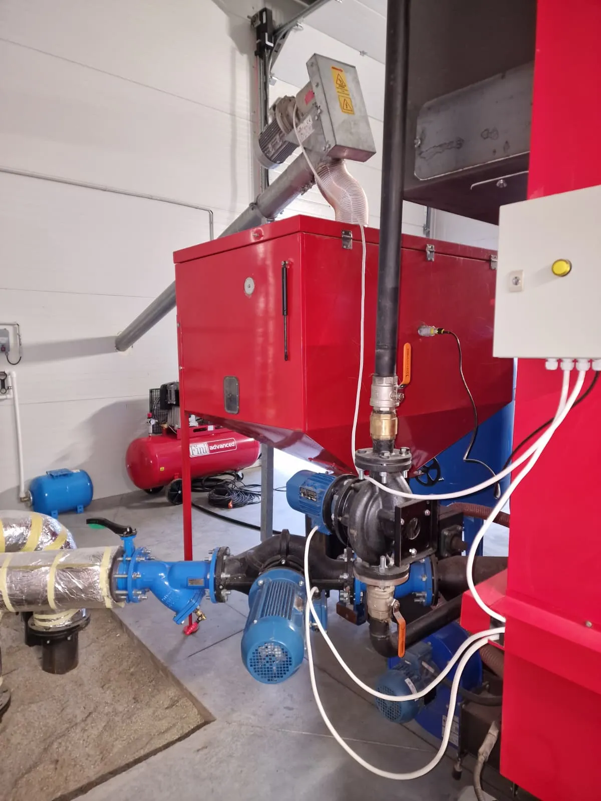 Instalație termică seră FLAMINGHEAT